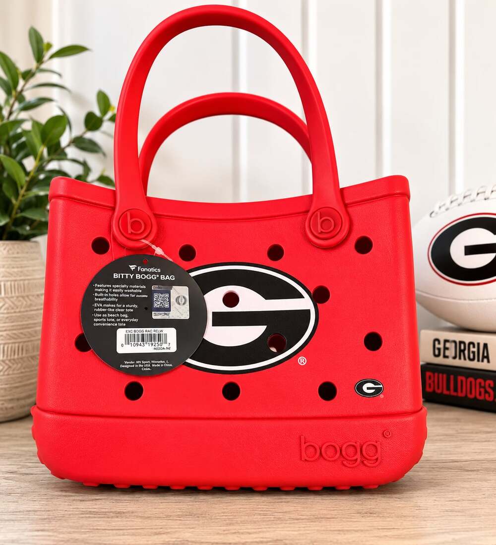 Bogg Bag Bitty Bogg Bag Georgia Bulldogs Special Edition Tote